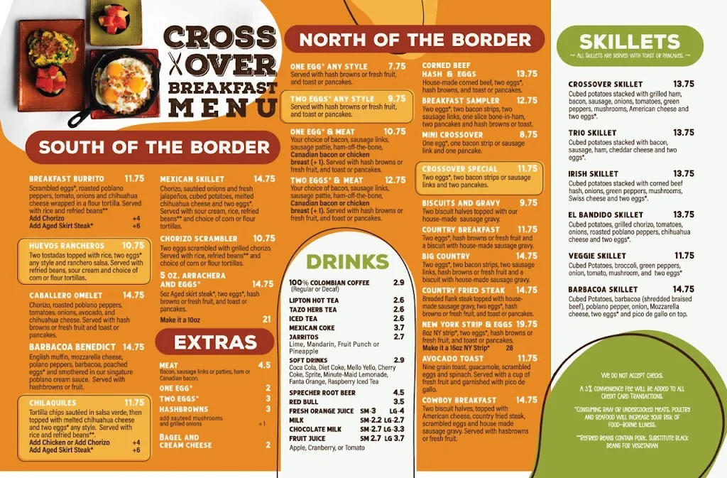 Menu_Crossover Cantina & Eatery_Waterford, WI_image_old_2