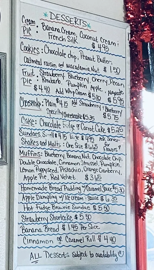 Menu_The New Frontier_Turtle Lake, WI_image_old_2