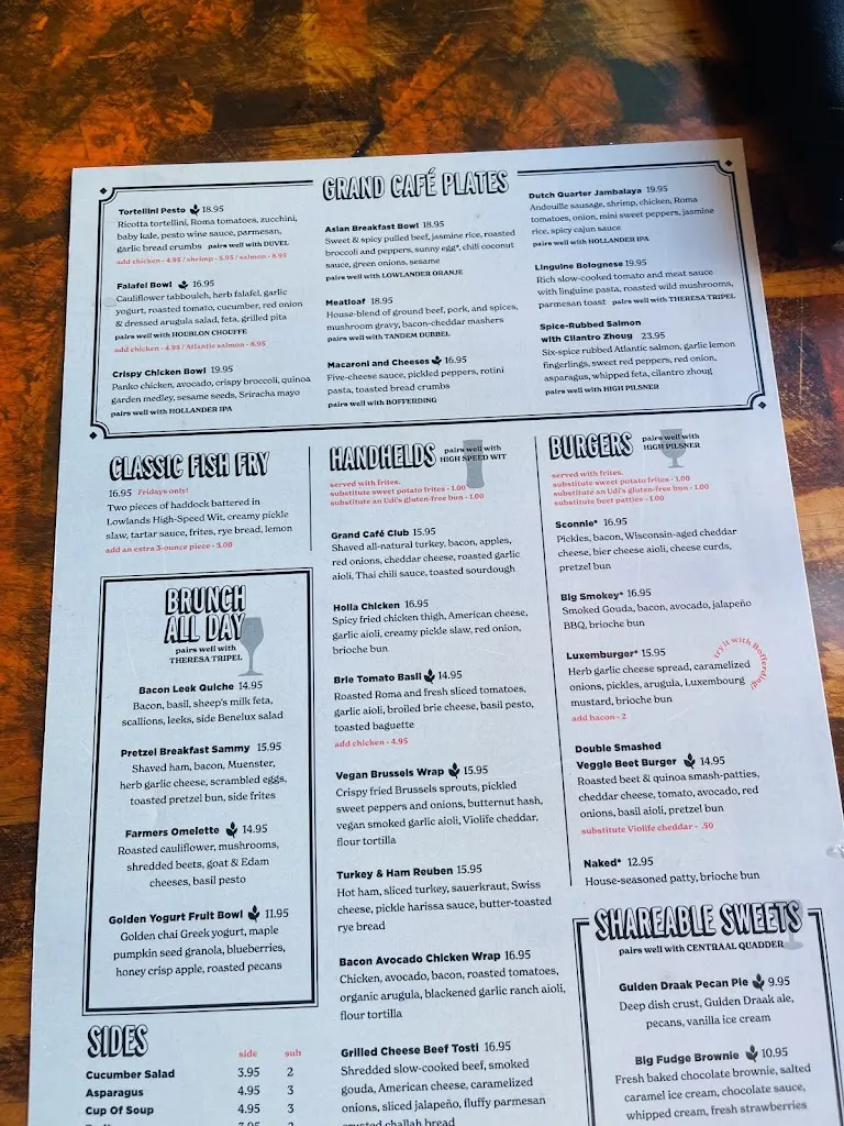 Menu_Café Hollander Tosa Village_Wauwatosa, WI_image_old_1