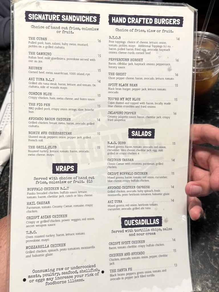 Menu_North Ave Grill_Wauwatosa, WI_image_old_2