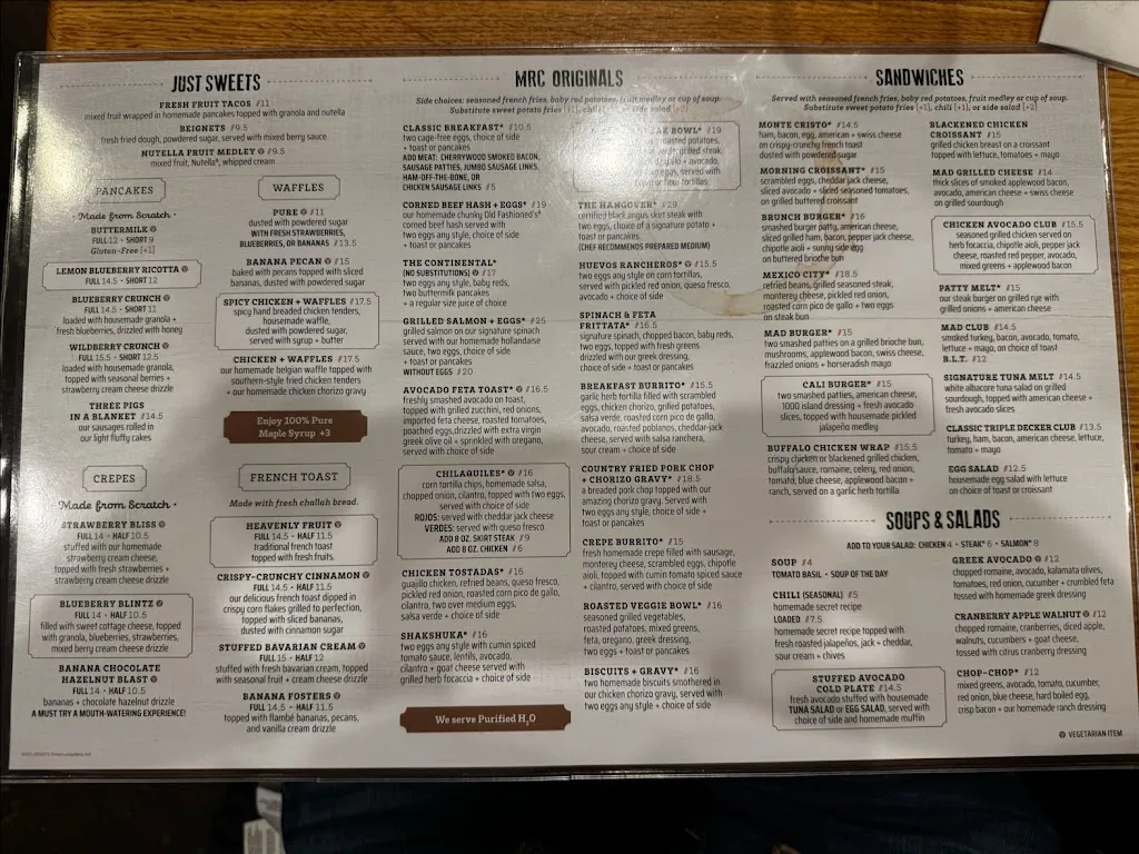 Menu_Mad Rooster Cafe_Milwaukee, WI_image_old_1