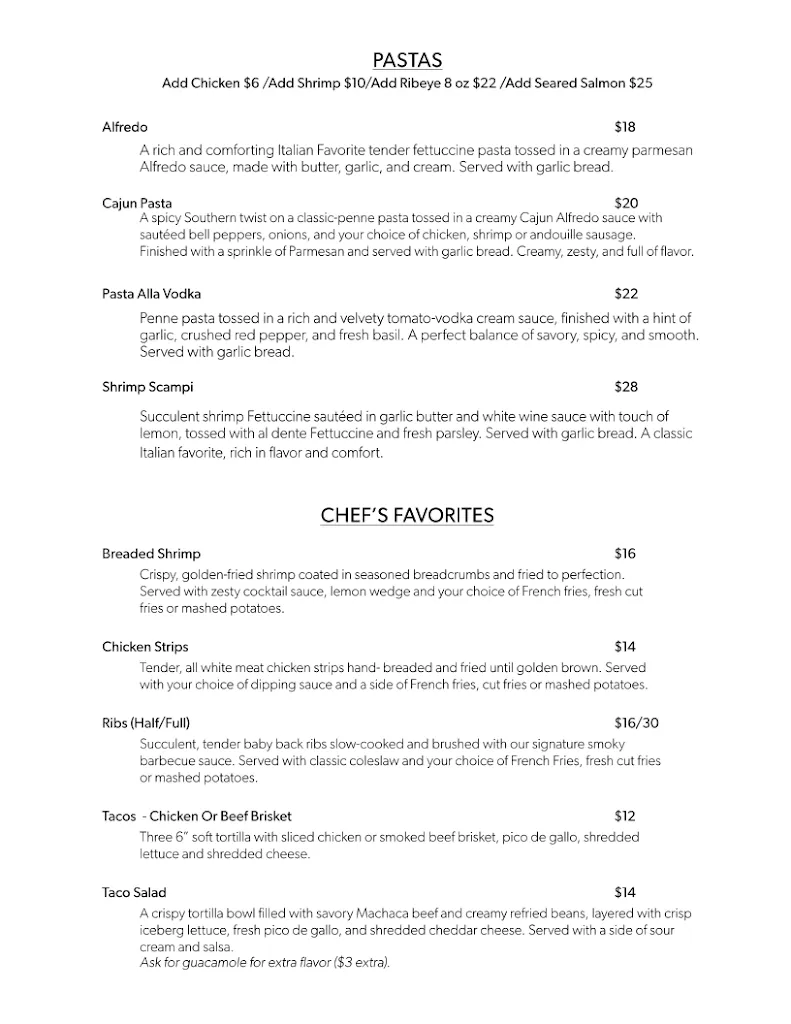 Menu_Red Willow Restaurant_Riverton, WY_image_old_2