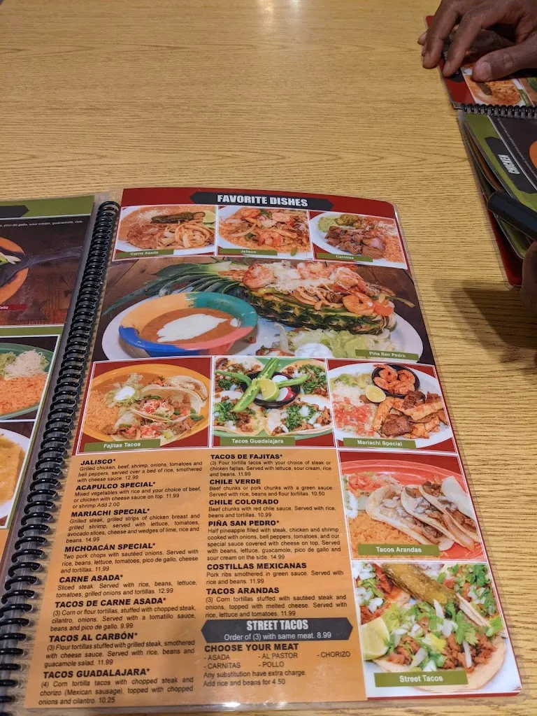 Menu_San Pedro Mexican Restaurant_Torrington, WY_image_old_1