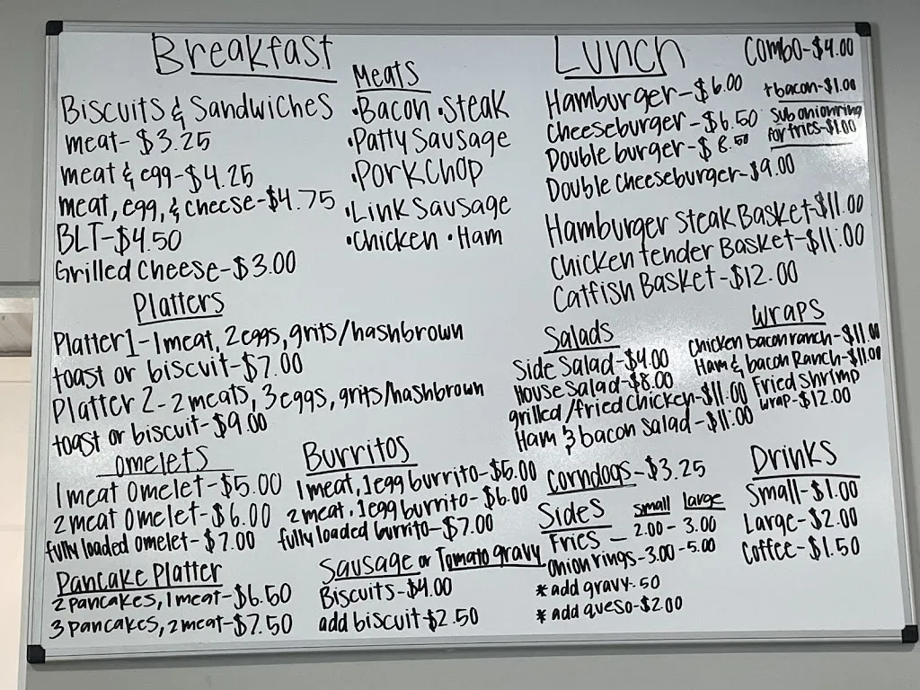 Menu_Rays grill_Laurel, MS_image_old_1
