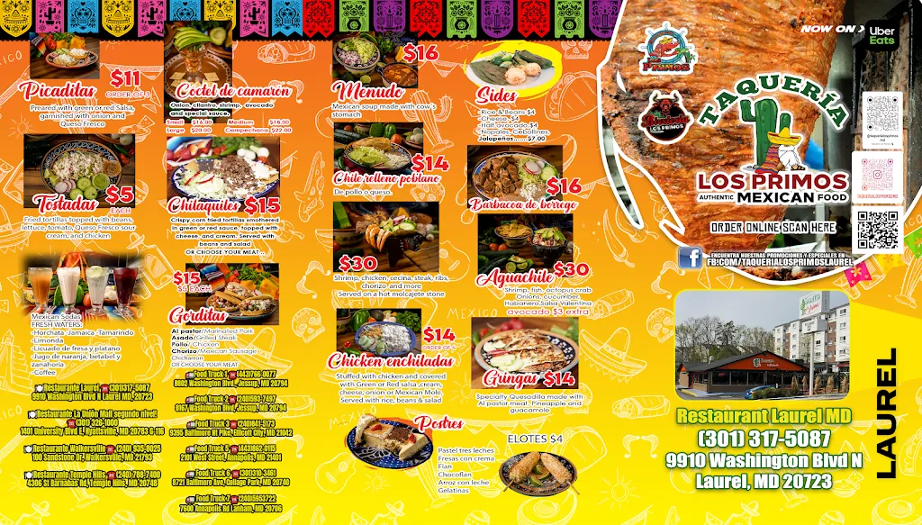 Taqueria Los Primos restaurant à Laurel, MD