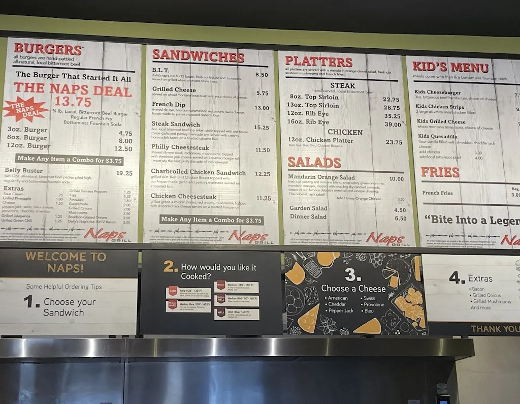 Menu_Nap's Grill_Hamilton, MT_image_old_1