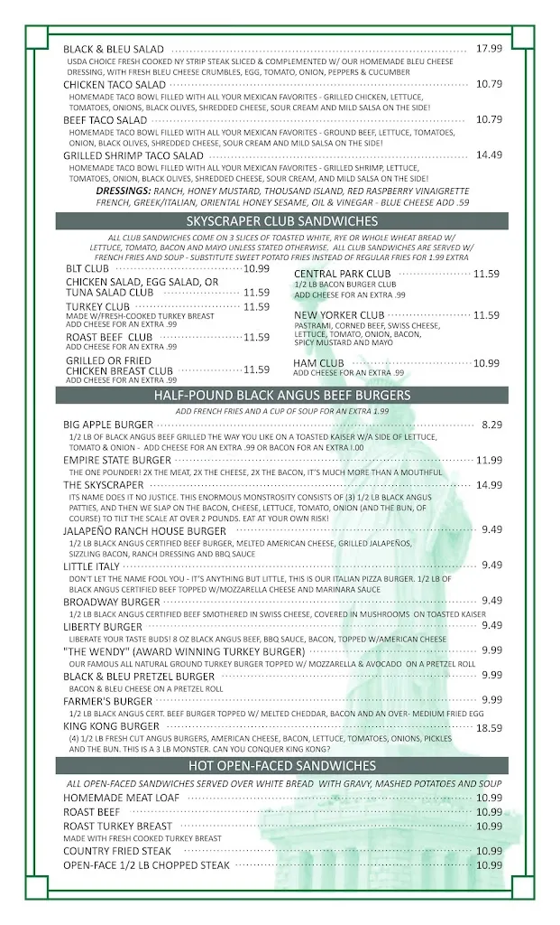 Menu_Central Park Family Restaurant_New Port Richey, FL_image_old_3