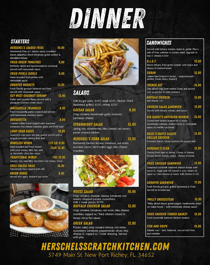 Menu_Herschel's Scratch Kitchen_New Port Richey, FL_image_old_3
