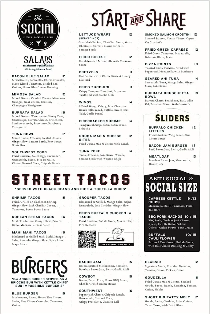 Menu_The Social NPR_New Port Richey, FL_image_old_1
