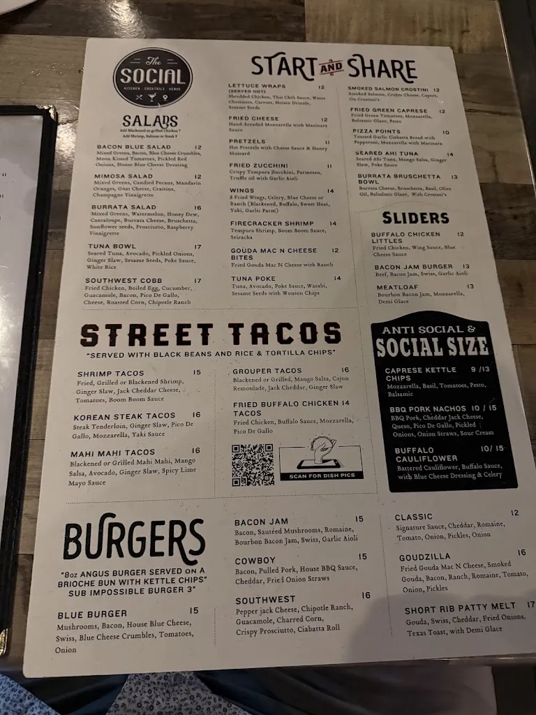 Menu_The Social NPR_New Port Richey, FL_image_old_3