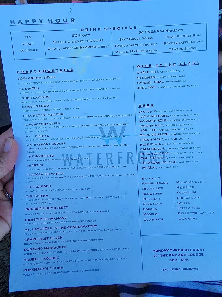 Menu_Waterfront_Stuart, FL_image_old_3