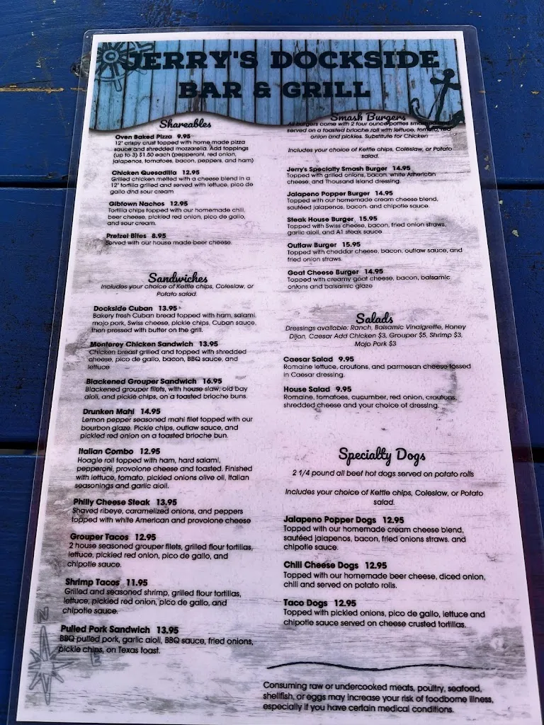 Menu_Jerry's Dockside Bar & Grill_Gibsonton, FL_image_old_3