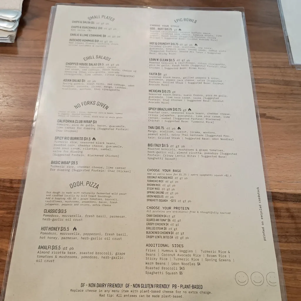 Menu_CALI - Brandon_Riverview, FL_image_old_1