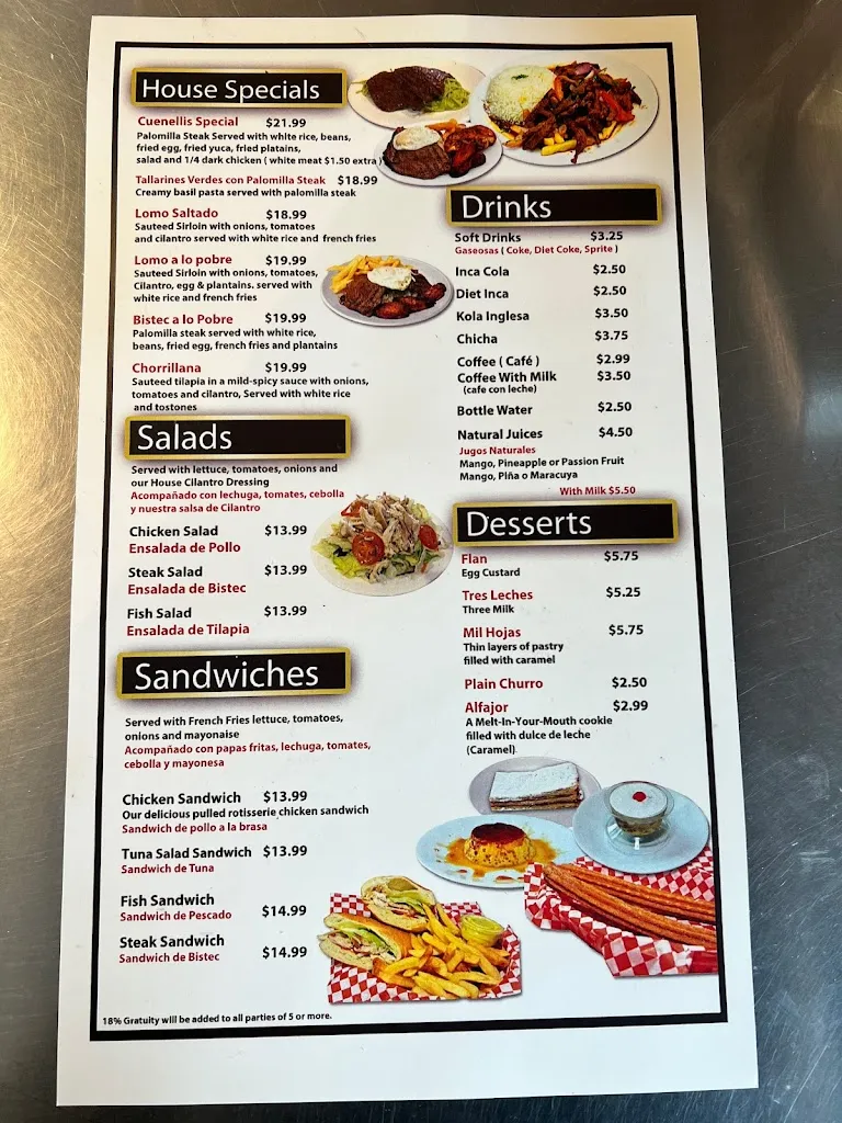 Menu_Cuenellis Rotisserie Chicken & Grill – Peruvian Restaurant Riverview_Riverview, FL_image_old_2