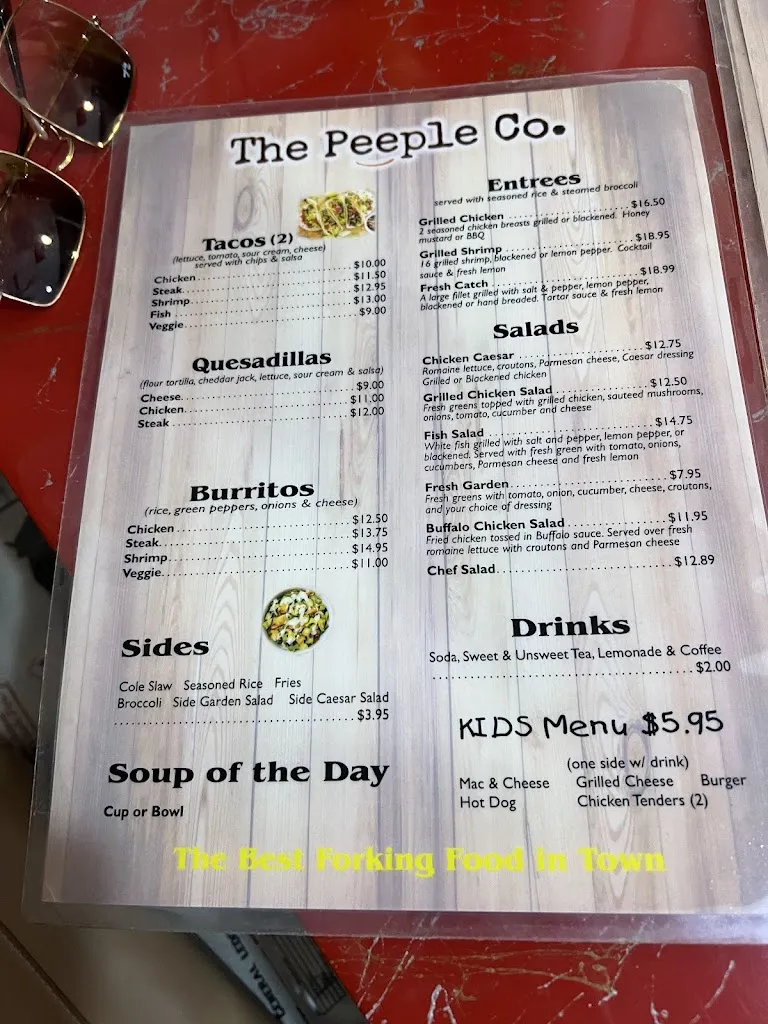 Menu_The Peeple Co._Spring Hill, FL_image_old_3