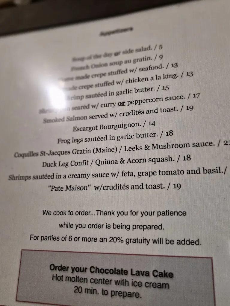 Menu_Nouvelle Cuisine (The)_Spring Hill, FL_image_old_1