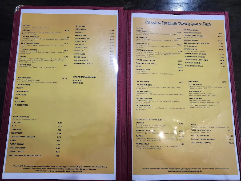 Menu_Susie's Grill_Spring Hill, FL_image_old_1