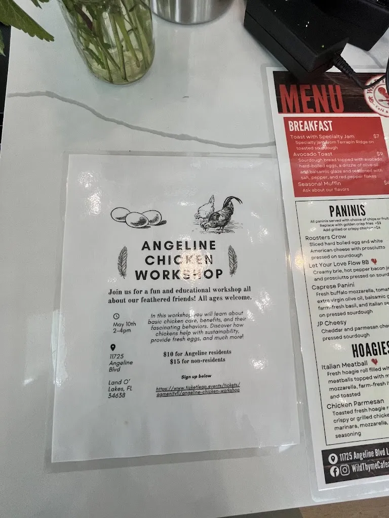 Menu_Wild Thyme Cafe & Market_Land O' Lakes, FL_image_old_3