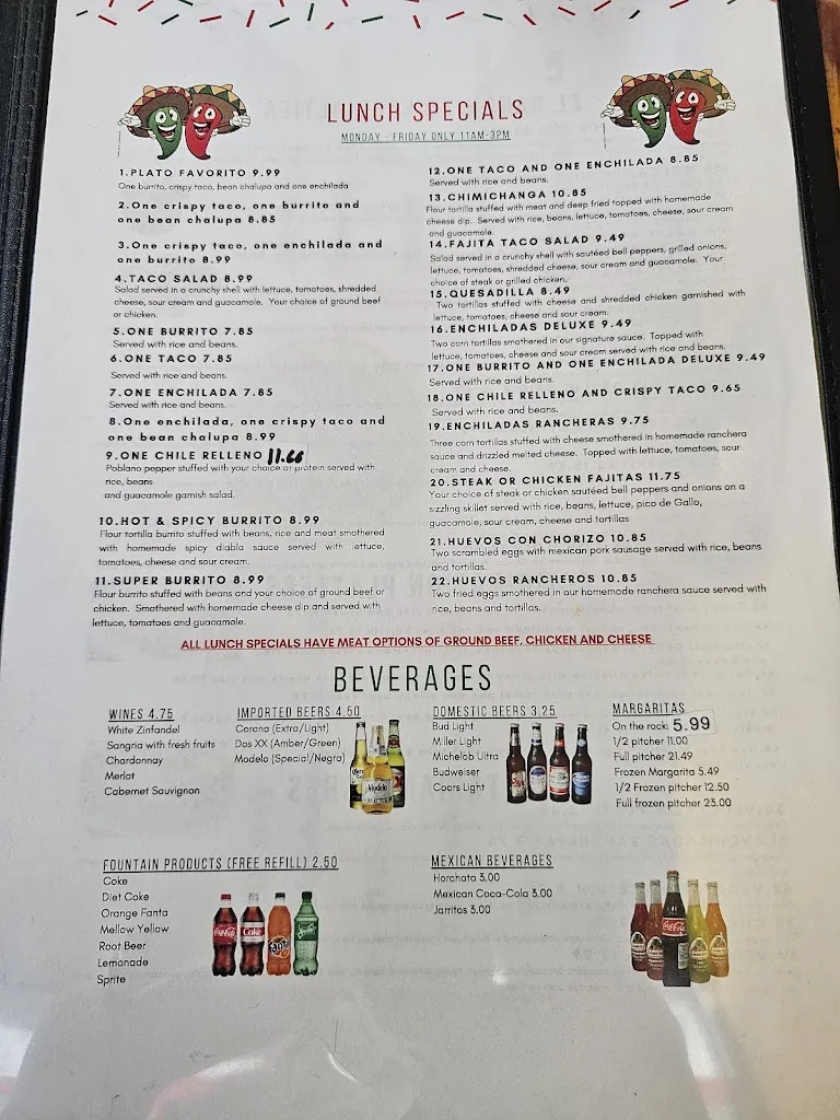 Menu_El Ranchito_Spring Hill, FL_image_old_3