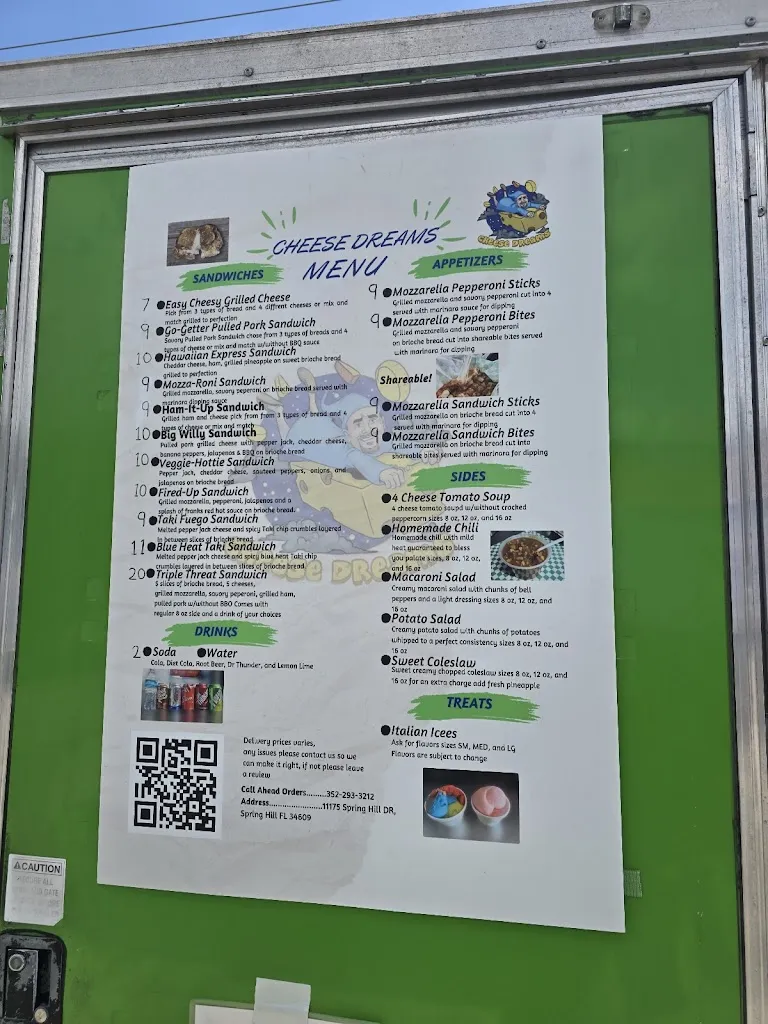 Menu_Cheese Dreams llc_Spring Hill, FL_image_old_2