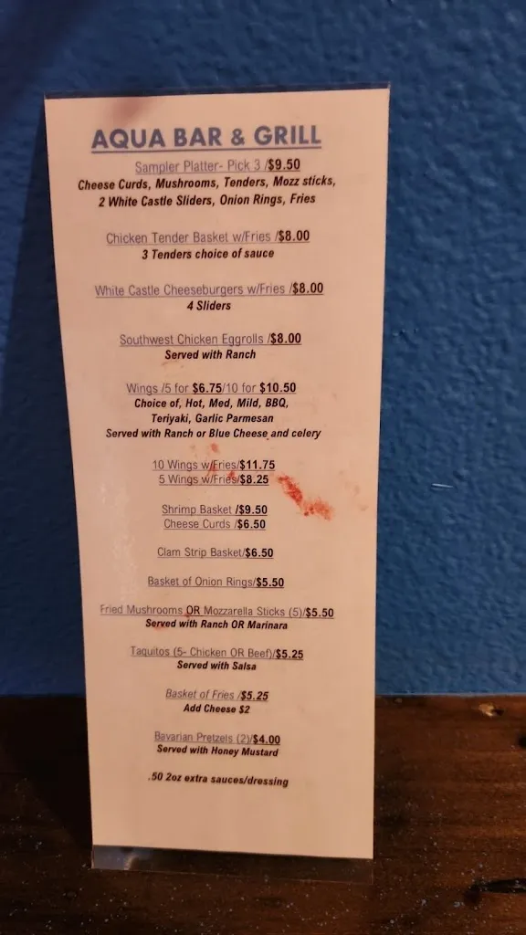 Menu_Aqua Bar & Grill_Spring Hill, FL_image_old_3
