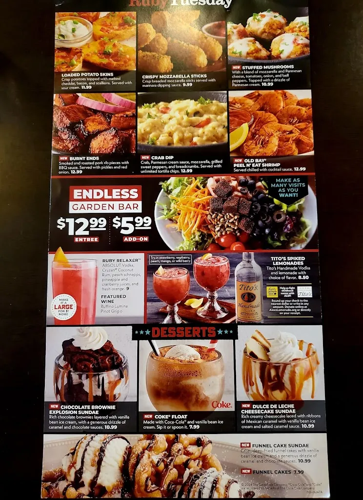 Menu_Ruby Tuesday_Sebastian, FL_image_old_3