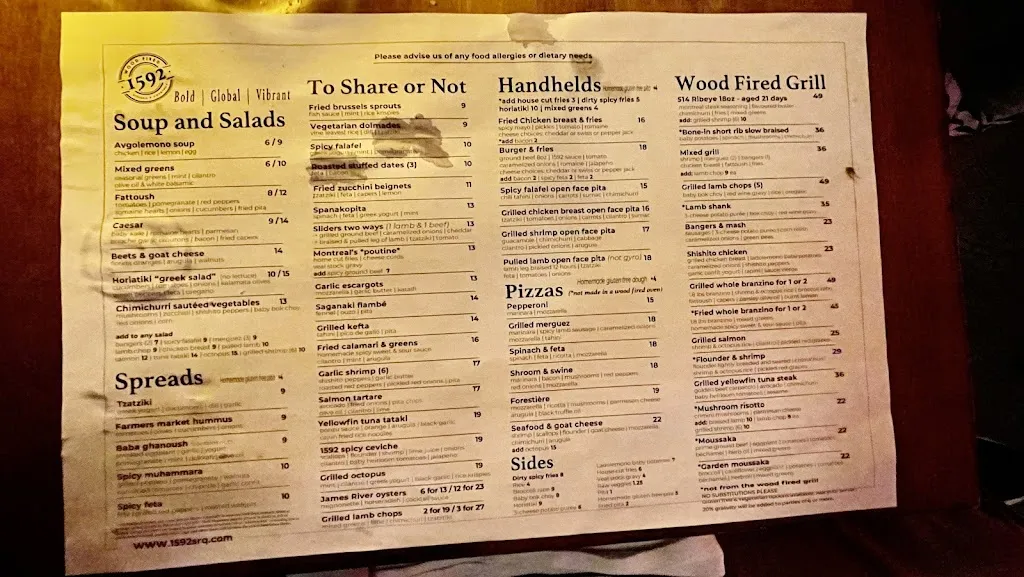 Menu_1592 | Wood Fired Kitchen & Cocktails_Sarasota, FL_image_old_2