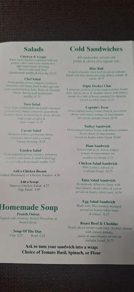 Menu_Fairmount Cafe_Sebring, FL_image_old_1