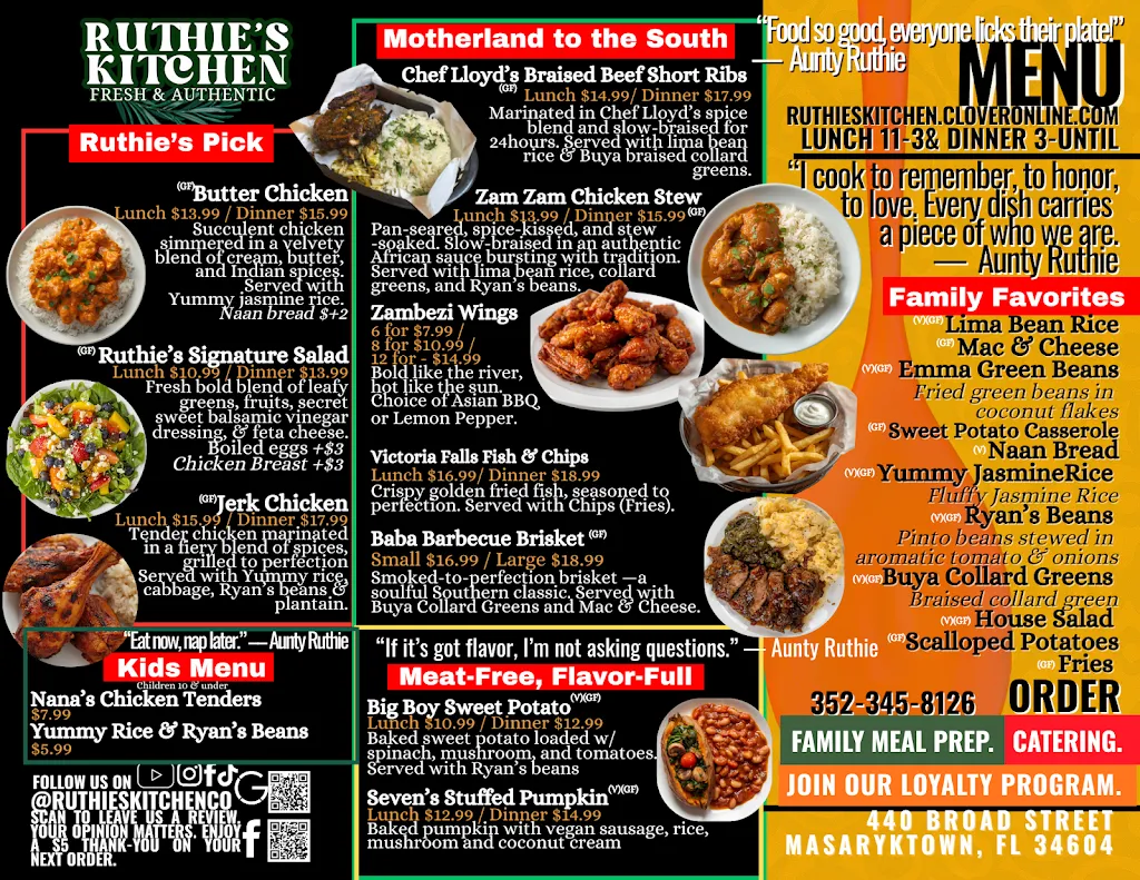 Menu_Ruthie's Kitchen_Masaryktown, FL_image_old_1