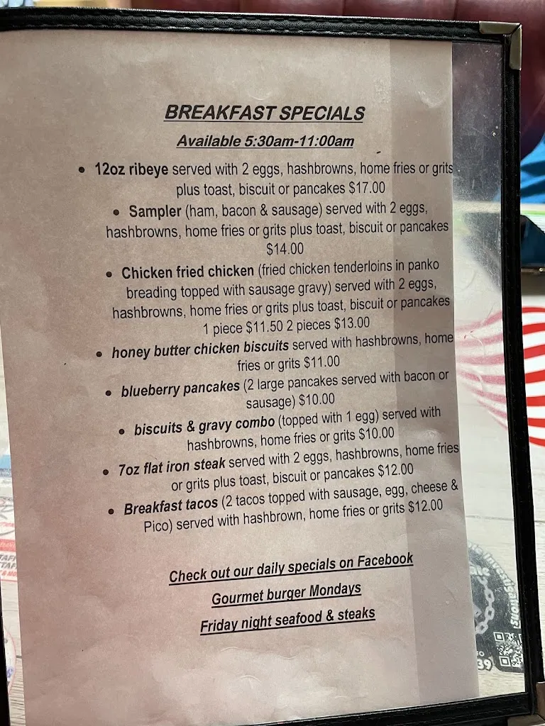 Menu_Martha's Family Restaurant_Seffner, FL_image_old_2