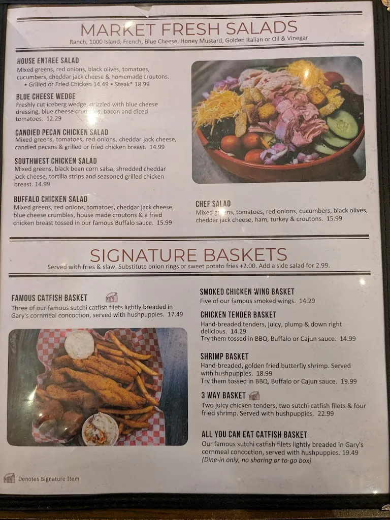 Menu_Billy Gail's_Branson, MO_image_old_3