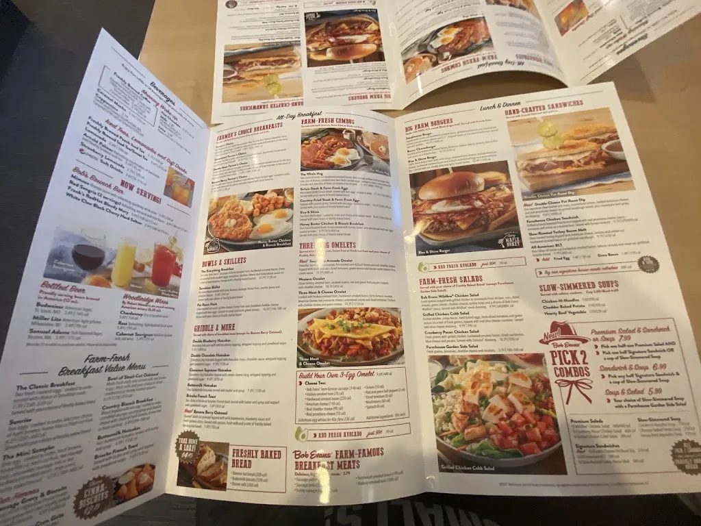 Menu_Bob Evans_Seffner, FL_image_old_2
