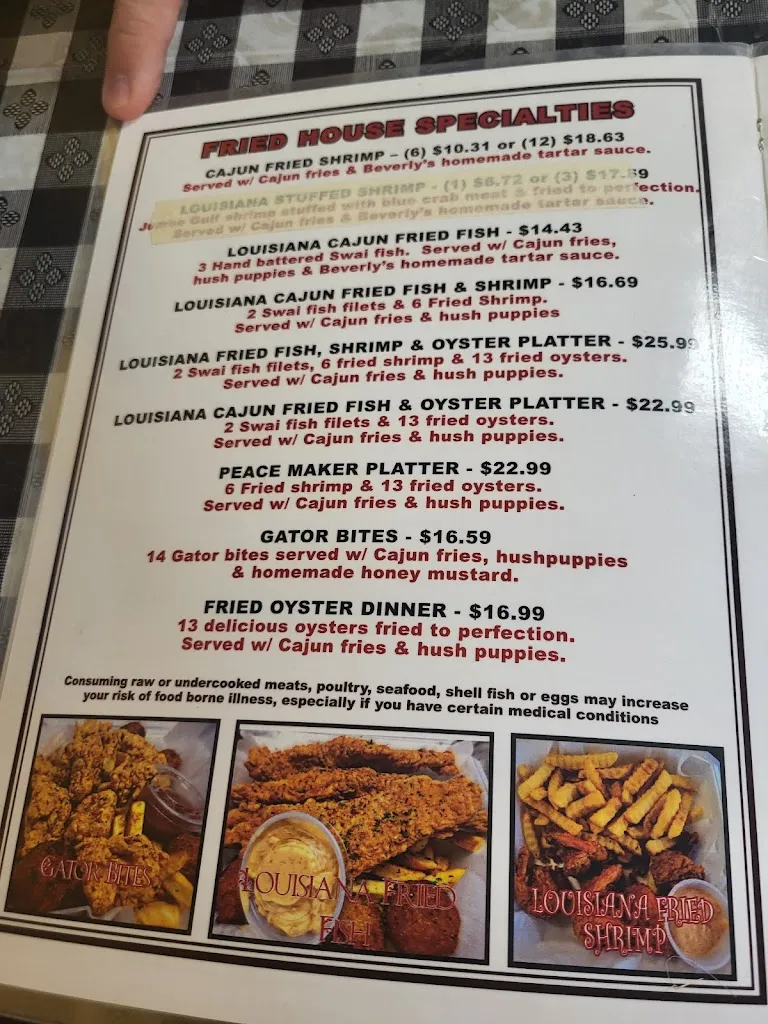 Menu_A Taste of New Orleans_Brooksville, FL_image_old_1