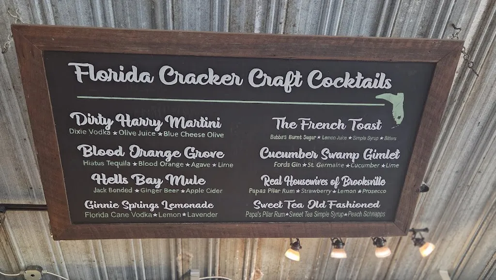Menu_Florida Cracker Tap Room and Bourbon Bar_Brooksville, FL_image_old_3