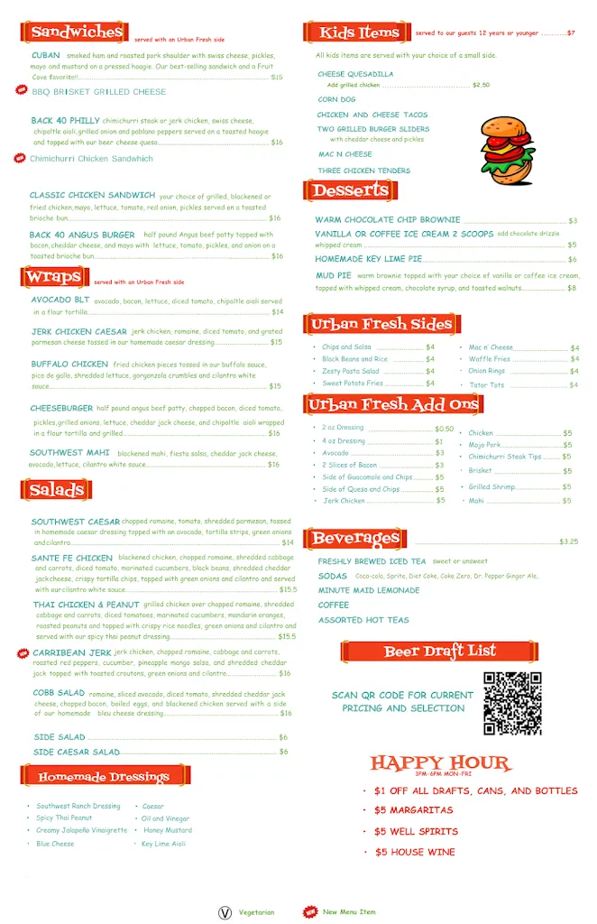 Menu_Back 40 Urban Fresh_St Johns, FL_image_old_2