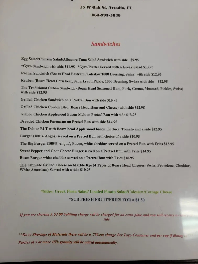 Menu_Myshelly's Kitchen_Arcadia, FL_image_old_2
