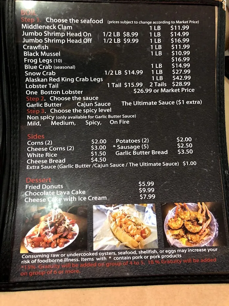 Menu_Cajun Boil Flagler St_Miami, FL_image_old_3