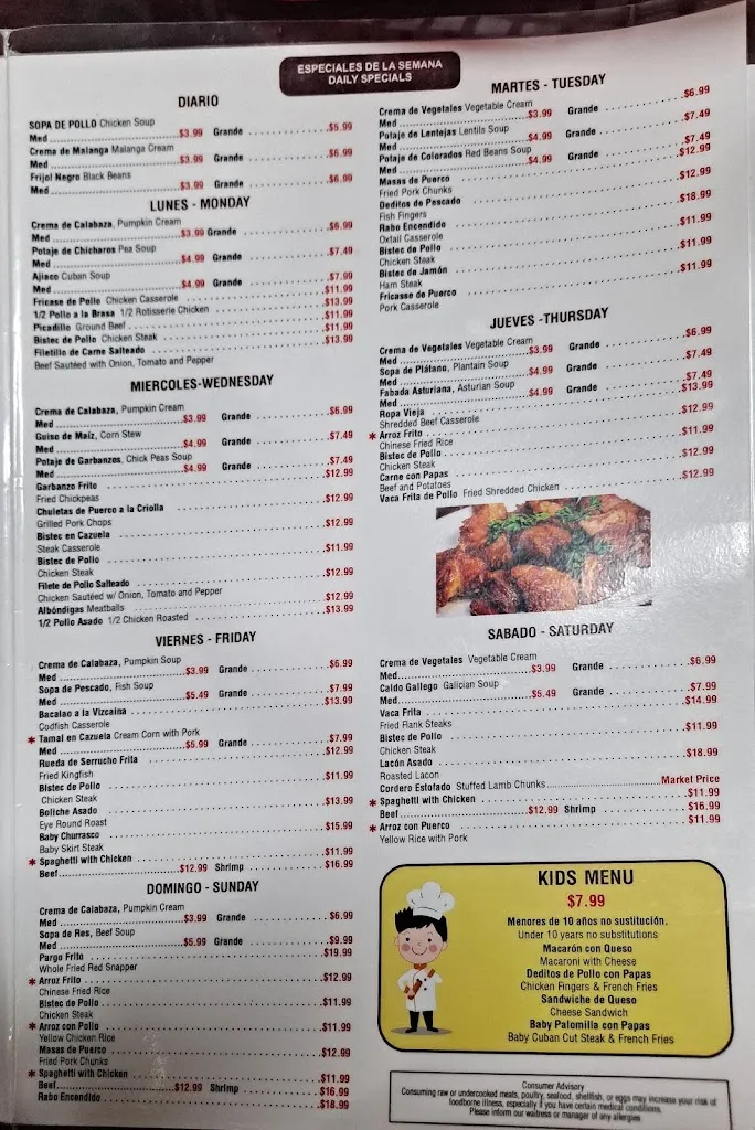Menu_Rinconcito Cubano_Miami, FL_image_old_1