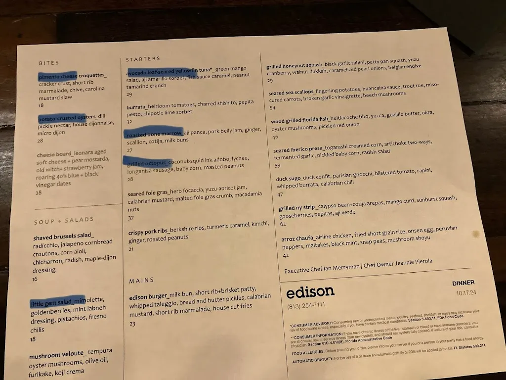 Menu_Edison: Food+Drink Lab_Tampa, FL_image_old_2