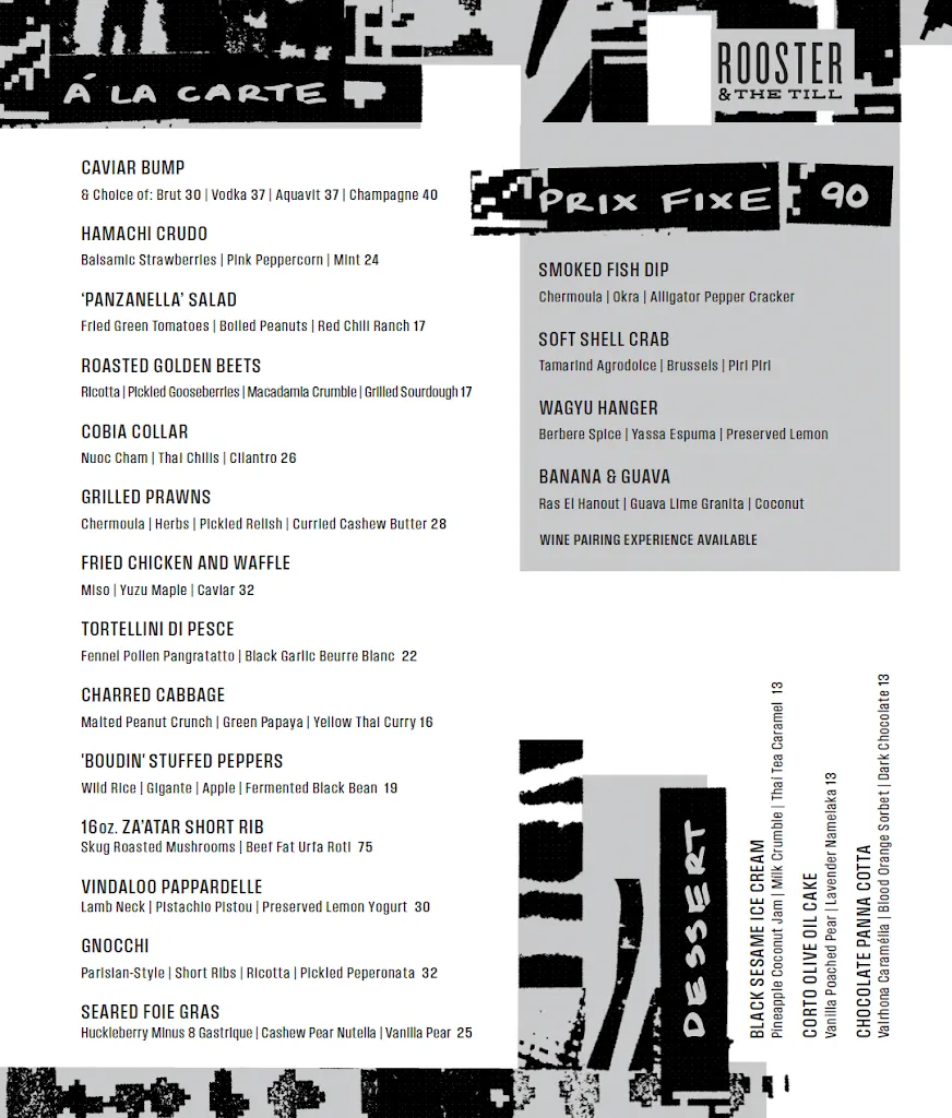 Menu_Rooster & the Till_Tampa, FL_image_old_2