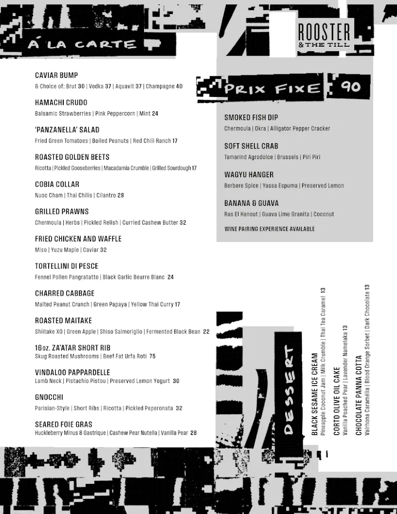 Menu_Rooster & the Till_Tampa, FL_image_old_3