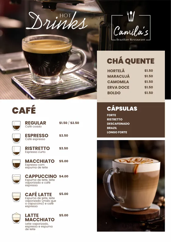 Menu_Camila’s Brazilian Restaurant – Orlando, FL_Orlando, FL_image_old_2