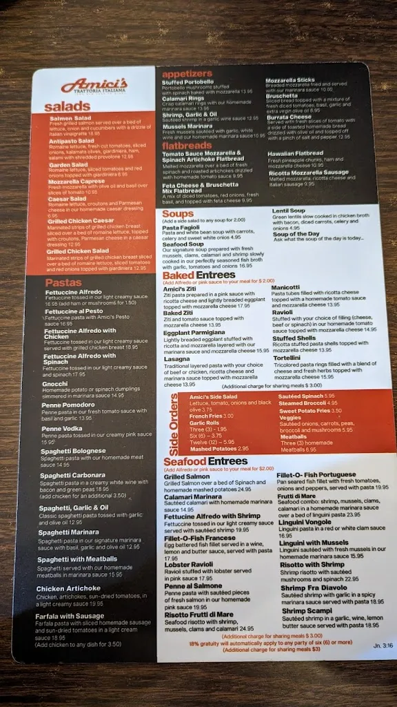 Menu_Amici's_Miami, FL_image_old_2