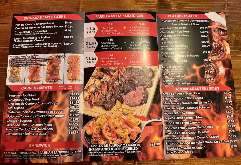 Menu_El Churrascaso Grill Tampa_Tampa, FL_image_old_3