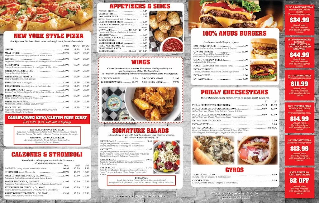 Menu_Hot Rocks Pizza (Town n Country)_Tampa, FL_image_old_1