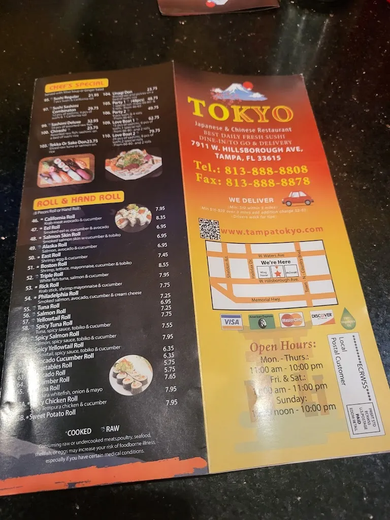 Menu_Tokyo Restaurant_Tampa, FL_image_old_2