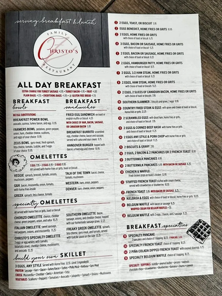 Menu_Christo's Restaurant_Trinity, FL_image_old_3