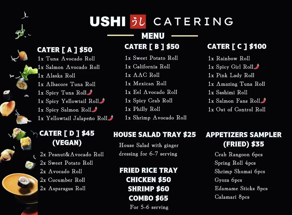 Menu_Sushi Ushi Japanese Restaurant_Valrico, FL_image_old_1