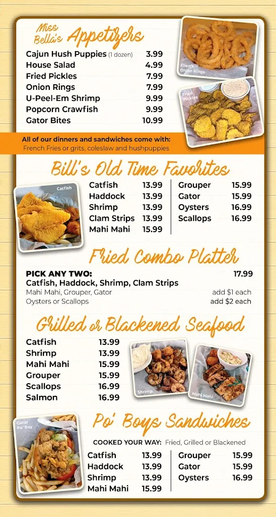 Menu_Fat Willie's Fish Camp_Valrico, FL_image_old_2