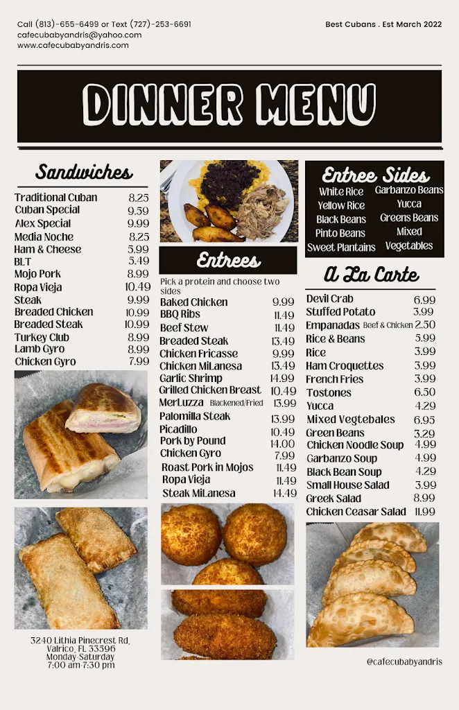 Menu_Cafe Cuba_Valrico, FL_image_old_2